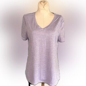 Athletic Works Lavender Short Sleeve Tee